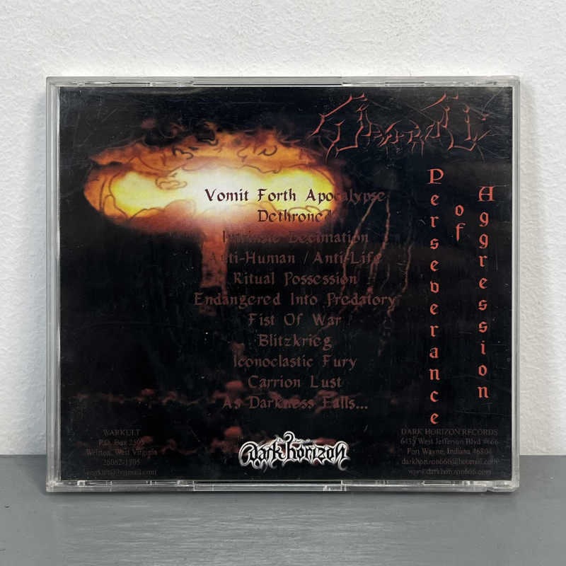Warkult - Perseverance Of Aggression CD