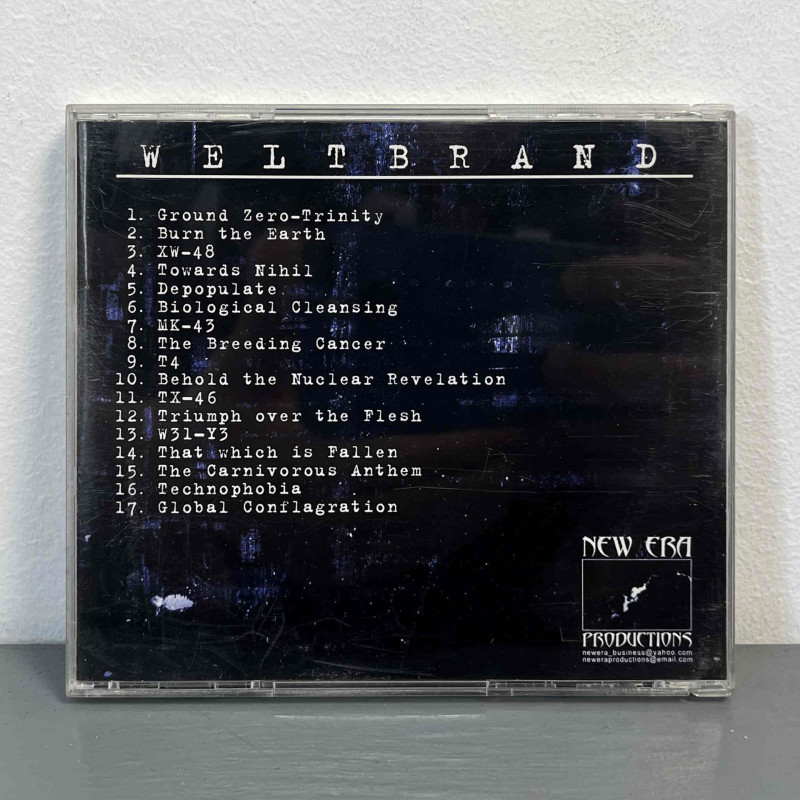 Weltbrand - Radiance Of A Thousand Suns - The Apocalyptic Triumph CD