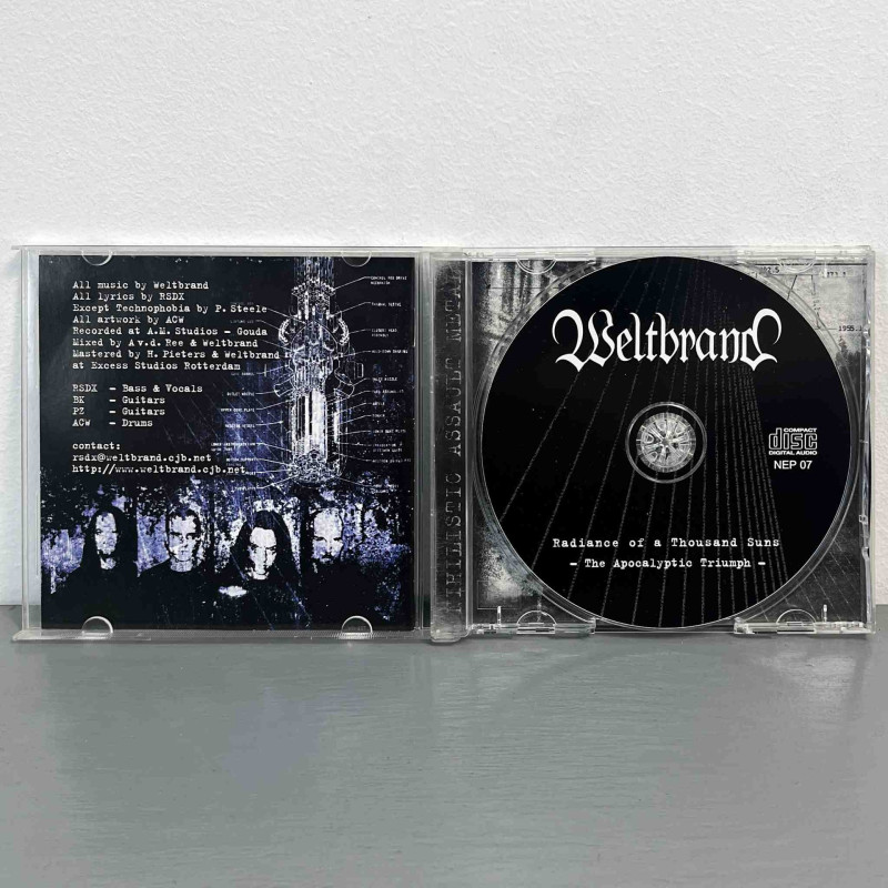 Weltbrand - Radiance Of A Thousand Suns - The Apocalyptic Triumph CD