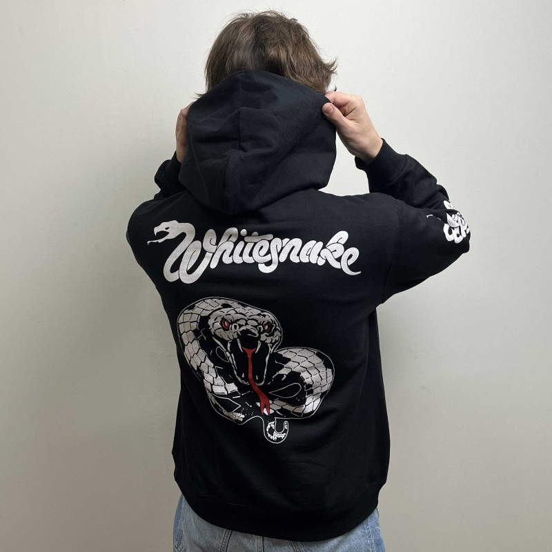 Худі Whitesnake (B&C) чорне