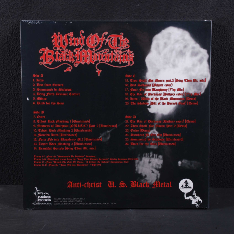 Wind Of The Black Mountains - Summoned By Shadows 2LP (Gatefold Black Vinyl)