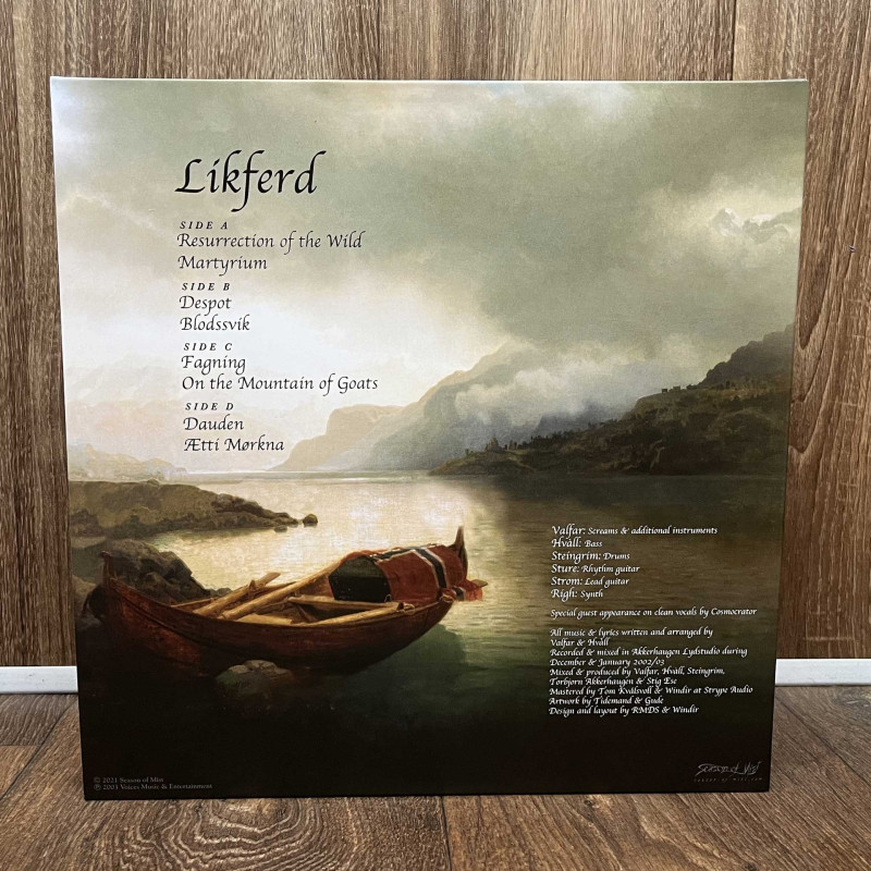 Windir - Likferd 2LP (Gatefold Black Vinyl)