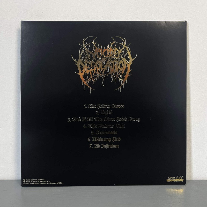 Woods Of Desolation - As The Stars LP (Gatefold Black Vinyl)