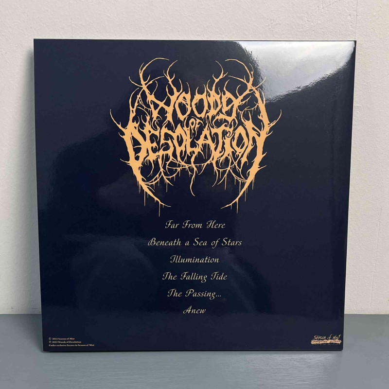 Woods Of Desolation - The Falling Tide LP (Gatefold Blue, White & Black Marbled Vinyl)