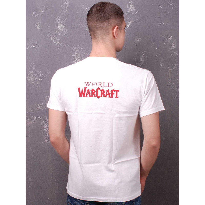 Футболка World Of Warcraft - For The Horde біла