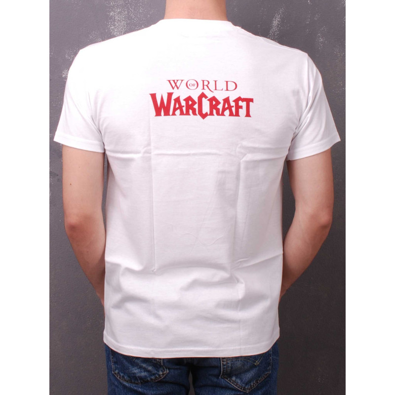 Футболка World Of Warcraft - For The Horde біла