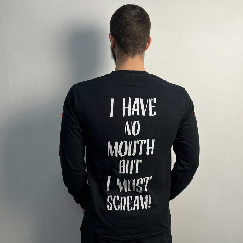 Лонгслів Xenotrone - I Have No Mouth (Gildan) чорний