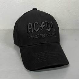Бейсболка AC/DC - Back In Black 3D Black