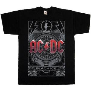 Футболка мужская AC/DC - Black Ice New