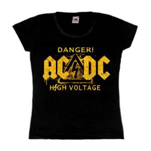 Футболка женская AC/DC - High Voltage