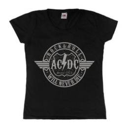Футболка женская AC/DC - Old Logo