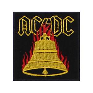Нашивка AC/DC дзвін вишита