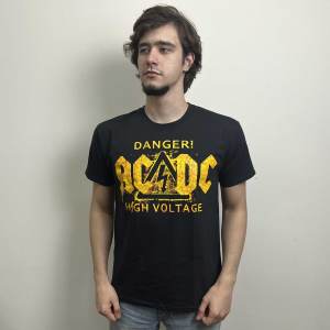 Футболка AC/DC - High Voltage (FOTL) чорна
