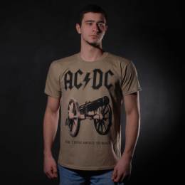 Футболка AC/DC - For Those About To Rock (FOTL) хакі