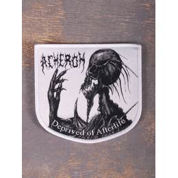 Нашивка Acheron - Deprived Of Afterlife White тканая