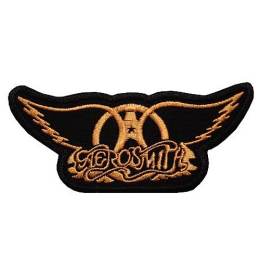 Нашивка Aerosmith Gold Logo вишита фігурна