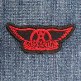 Нашивка Aerosmith Red Logo вишита фігурна