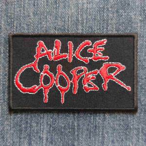 Нашивка Alice Cooper Red Logo вишита