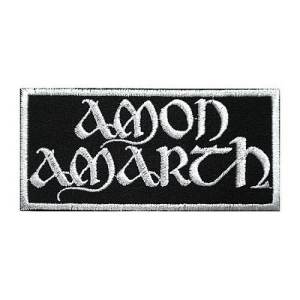 Нашивка Amon Amarth Logo вышитая