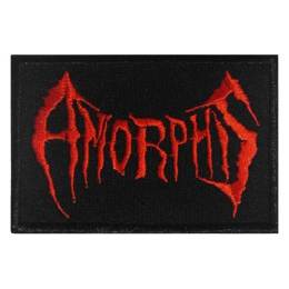 Нашивка Amorphis Old Logo Red вишита