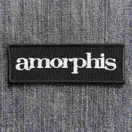 Нашивка Amorphis New Logo White вишита