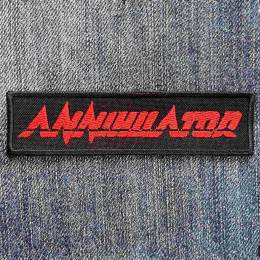 Нашивка Annihilator Red Logo вишита