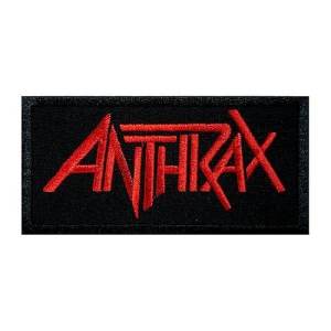 Нашивка Anthrax Logo вишита