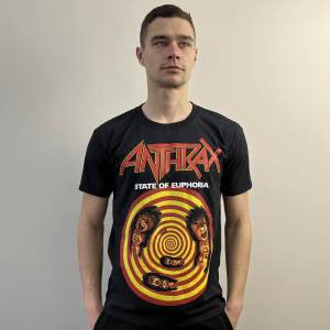 Футболка Anthrax - State Of Euphoria (FOTL) чорна