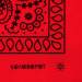 Бандана Коловорот Бута з малюнком "Турецький огірок" червона (чорний принт)