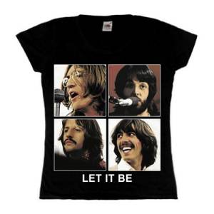 Футболка женская The Beatles - Let It Be