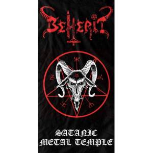 Флаг Beherit - Satanic Metal Temple