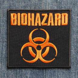 Нашивка Biohazard Logo With Symbol вишита