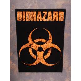 Нашивка Biohazard на спину