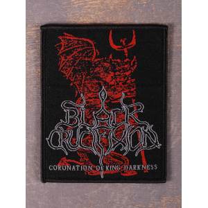Нашивка Black Crucifixion - Demon Logo ткана