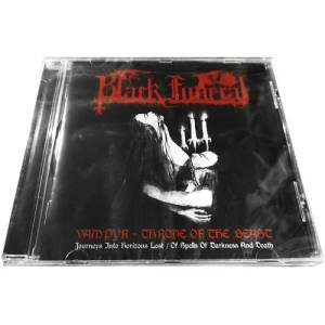 Black Funeral - Vampyr - Throne Of The Beast / Journeys Into Horizons Lost / Of Spells Of Darkness And Death CD