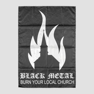 Прапор Black Metal - Burn Your Local Church