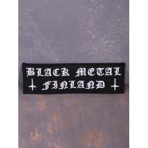 Нашивка Black Metal Finland вишита