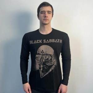 Лонгслів Black Sabbath - Never Say Die! (B&C) чорний