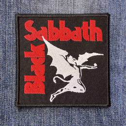 Нашивка Black Sabbath Red Logo With Emblem вишита