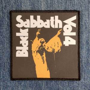 Нашивка Black Sabbath - Vol 4 друкована