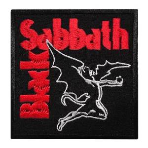 Нашивка Black Sabbath Red Logo вишита