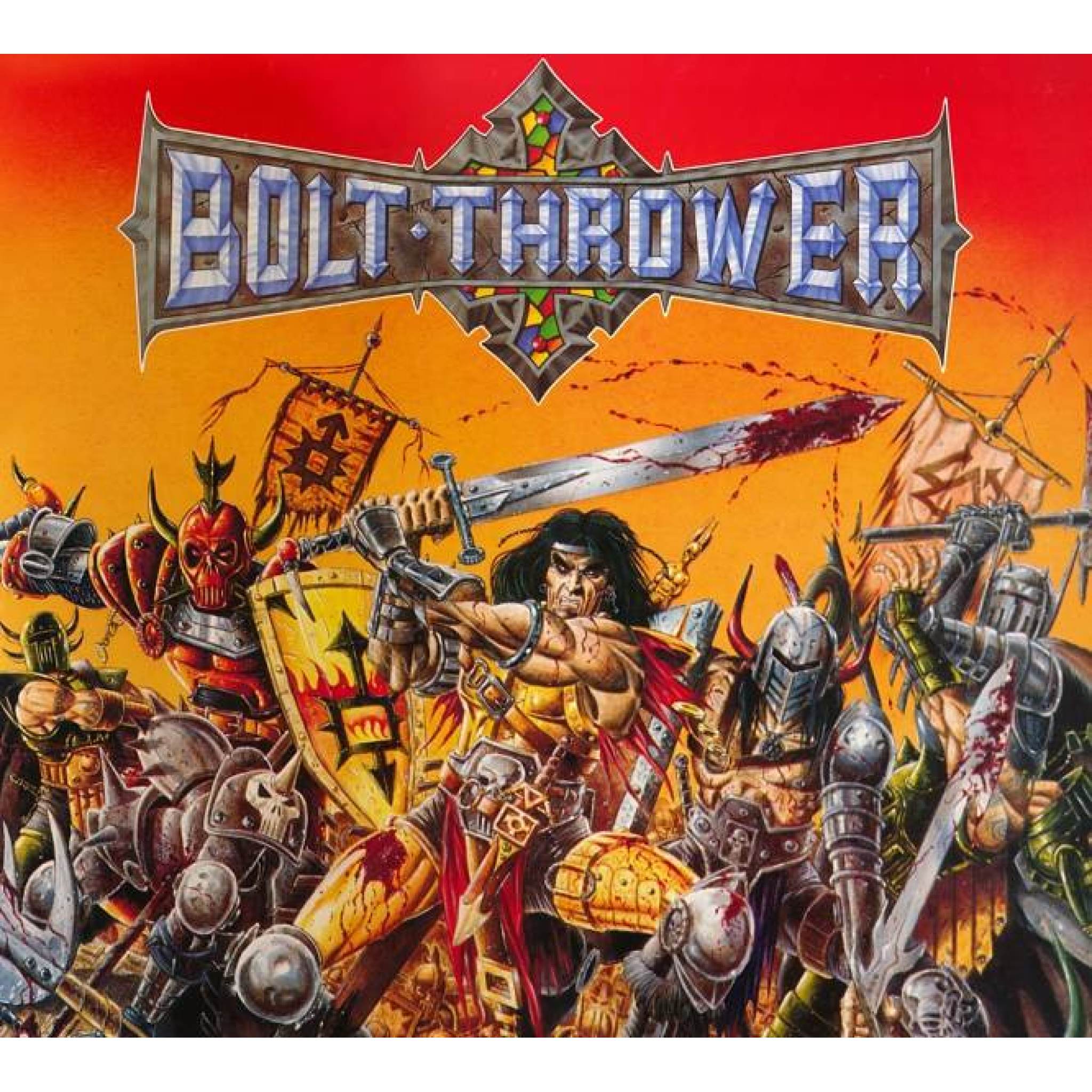 Мастер войны слушать. Группа Bolt Thrower альбомы. Bolt Thrower обложки. Bolt Thrower Band 1992.