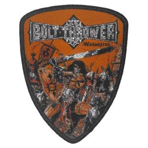 Нашивка Bolt Thrower - Warmaster Black тканая