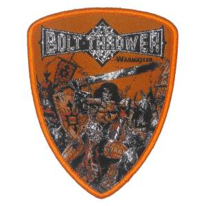 Нашивка Bolt Thrower - Warmaster Orange тканая