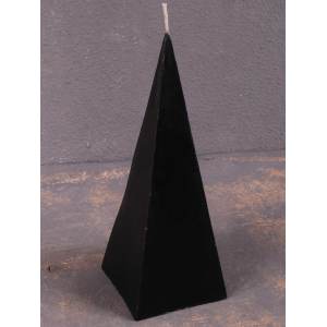 Свеча Пирамида чёрная