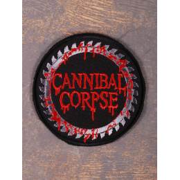 Нашивка Cannibal Corpse - Circular Saw вышитая