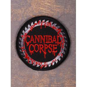 Нашивка Cannibal Corpse - Circular Saw вышитая