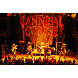 Плакат на баннерной основе Cannibal Corpse 3