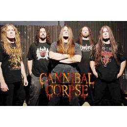 Плакат на баннерной основе Cannibal Corpse 4