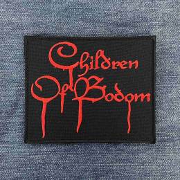 Нашивка Children Of Bodom Red Logo 2 вишита